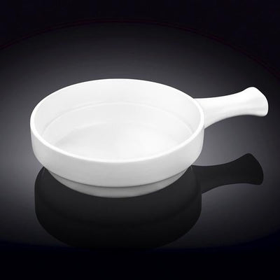 BAKING DISH WITH HANDLE 5" | 13 CM
 15 OZ | 450 ML - WILMAX PORCELAIN WILMAX