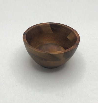 Acacia round bowl 4" Diameter