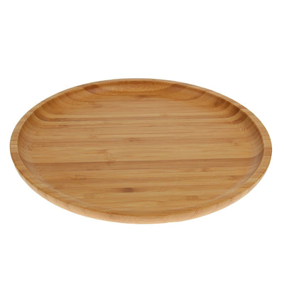 Bamboo Round Plate 11" inch | For pizza / Barbecue / Steak