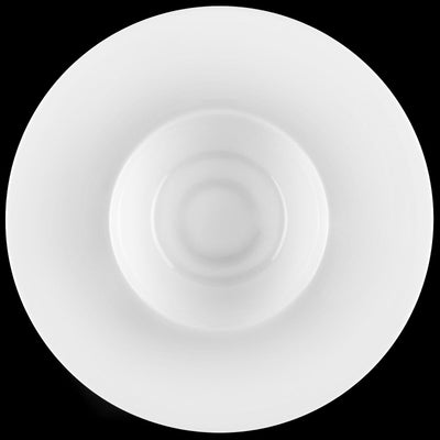 White Deep Plate 9" inch | 22.5 Cm 14 Oz | 400 Ml