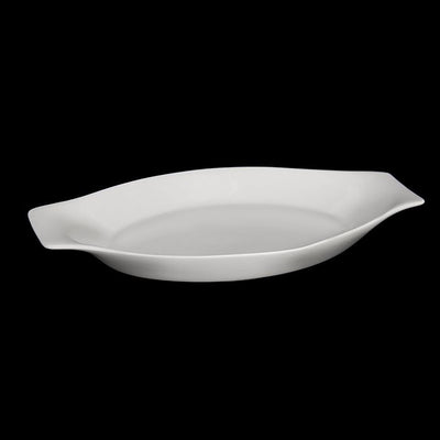 White Oval Casserole Baking Dish 10" inch | 25.5 Cm