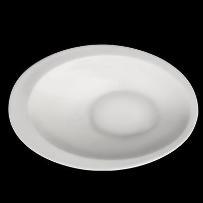 Set Of 3 White Ceaser Salad Bowl 11" inch X 7.5 | 27.5 X 18.5 Cm