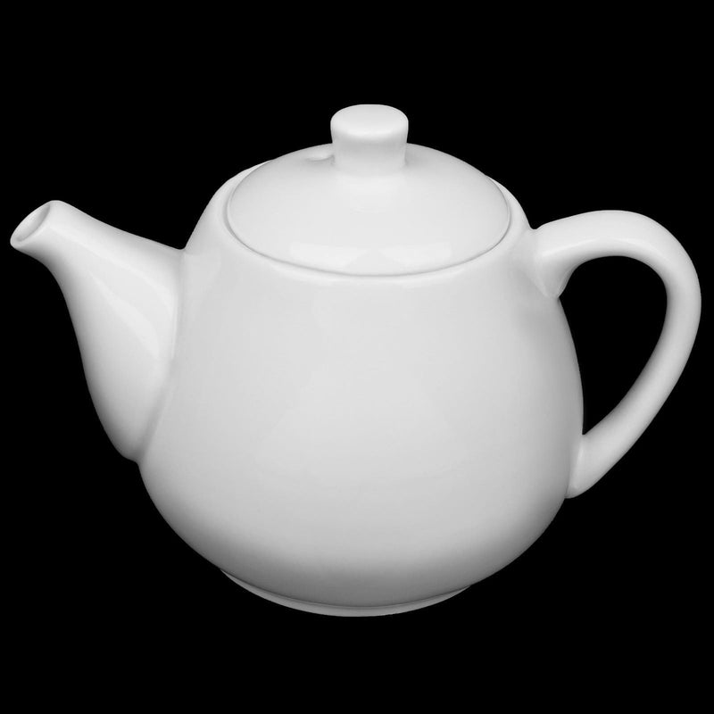 White Teapot 17 Oz | 500 Ml