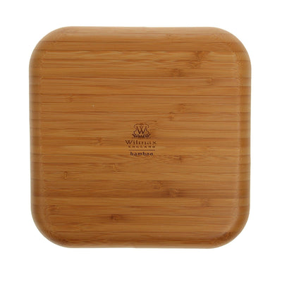 Set Of 6 Bamboo Square Plate 8" inch X 8" inch | For Appetizers / Barbecue