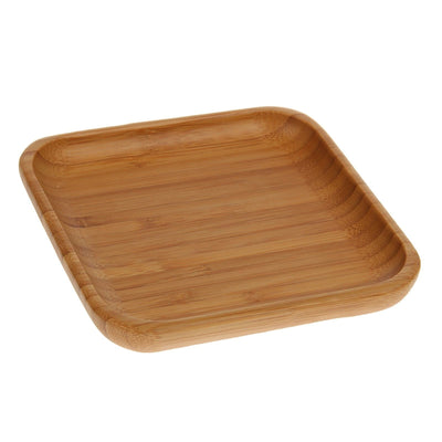 Bamboo Square Plate 6" inch X 6" inch |For Appetizers