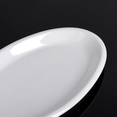 White Oval Plate / Platter 14.5" inch | 36.5 Cm