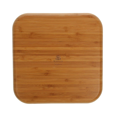 Bamboo Square Plate 11" inch X 11" inch |For Appetizers / Barbecue / Steak