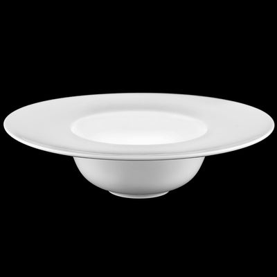 White Deep Plate 9" inch | 22.5 Cm 14 Oz | 400 Ml