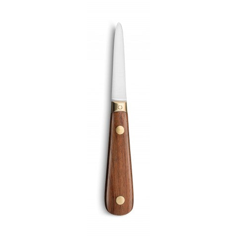 OYSTER KNIFE WITH BOLSTER – WOOD HANDLE