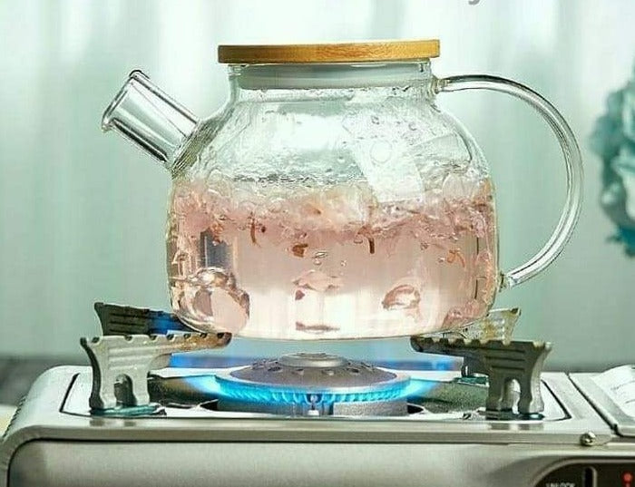 Thermo Glass Tea Pot 32 Fl Oz | 950 Ml WL-888810/A - NYStep