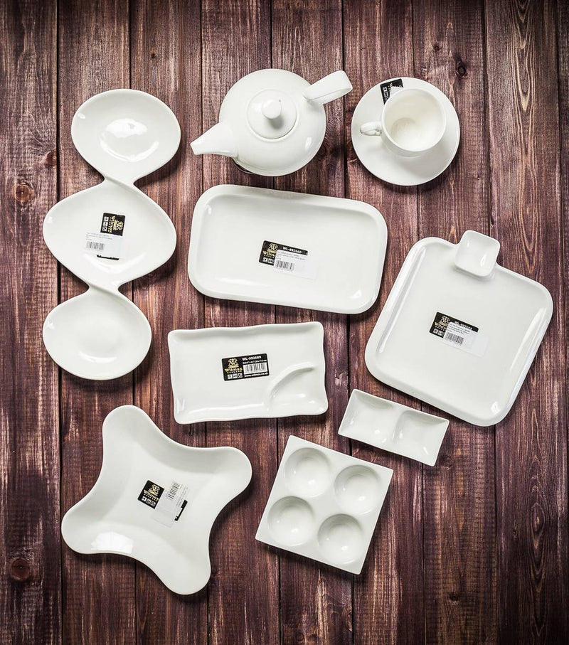 Fine Porcelain Divided Dish 14.5" | 37 Cm WL-992416/A - NYStep