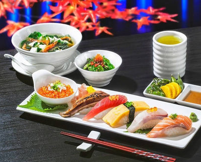 Fine Porcelain Sushi/Canape Dish 12" X 4.7"  | 30.5 X 12 Cm WL-992015/A - NYStep