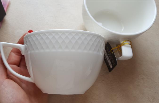 Fine Porcelain Jumbo Mug 17 Oz | 500 Ml Set Of 2 In Gift Box WL-880109/2C - NYStep