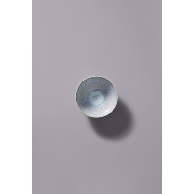Bowl Light Blue Sea, Diameter 15 cm, 80 cl, White Stoneware 1 piece