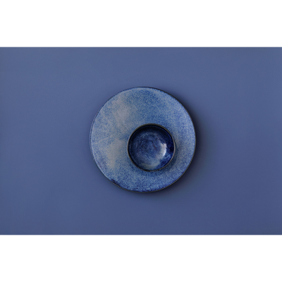 Bowl, Collection Kiryu, Diameter 12.5 cm, 25 cl, Blue Porcelain, Palmer 1 piece