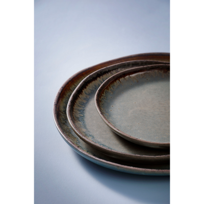 Plate Palmer David Mucky 28cm Brown Stoneware 1 piece(s)