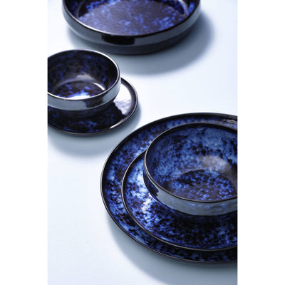 Bowl Palmer Bama Blue 15 cm 65 cl Blue Stoneware 1 stuk(s)