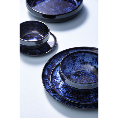 Plate Palmer Bama Blue 15cm Blue Stoneware 1 piece(s)