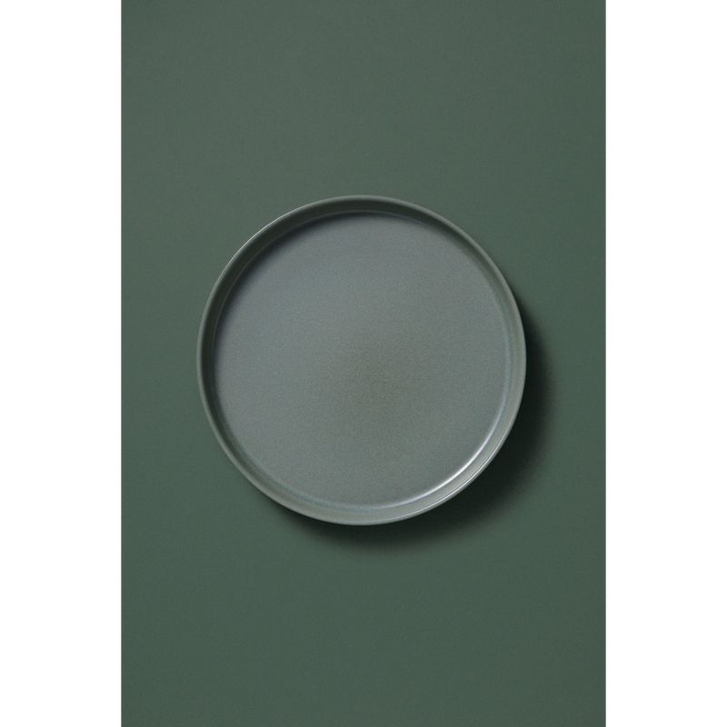 Plate Palmer Sandy Loam 28cm Green Stoneware 1 piece(s)
