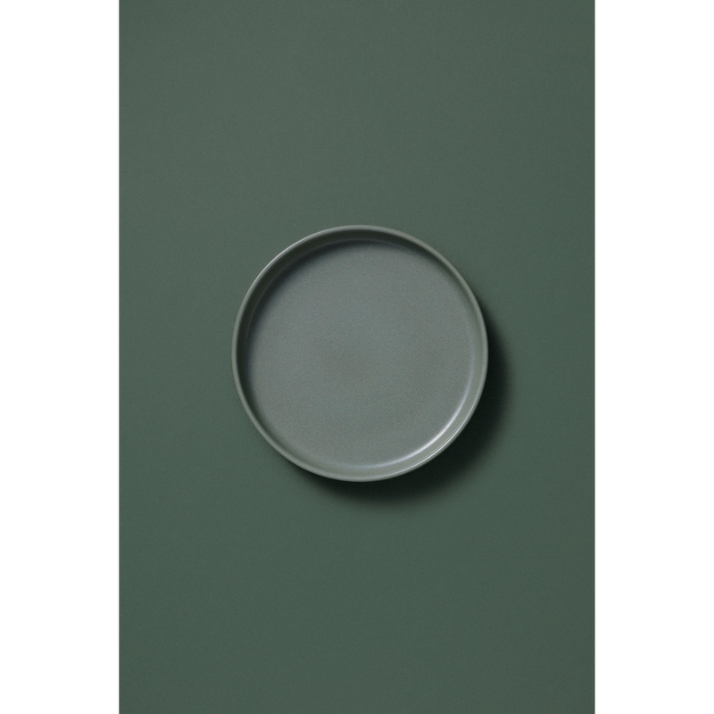 Plate Palmer Sandy Loam 22cm Green Stoneware 1 piece(s)