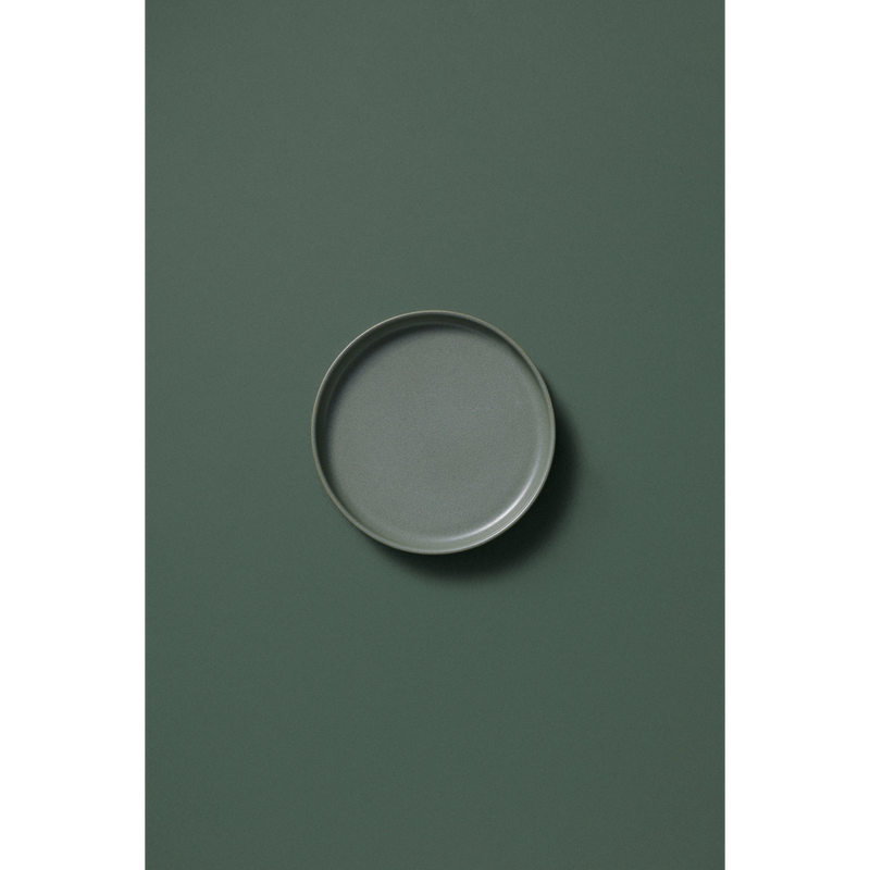 Plate Palmer Sandy Loam 17cm Green Stoneware 1 piece(s)