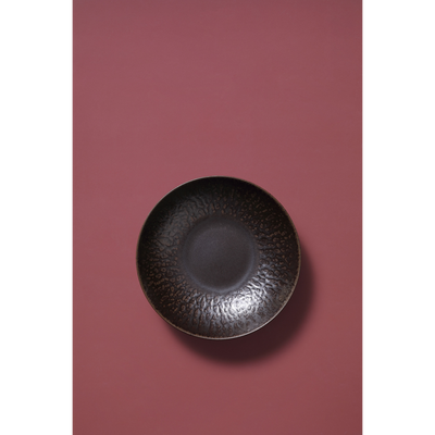 Deep Plate 22 cm, Collection Ruston, Brown Stoneware, Palmer, 1 piece