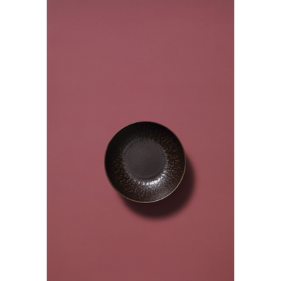 Plate 17 cm, Collection Ruston, Brown Stoneware, Palmer, 1 piece