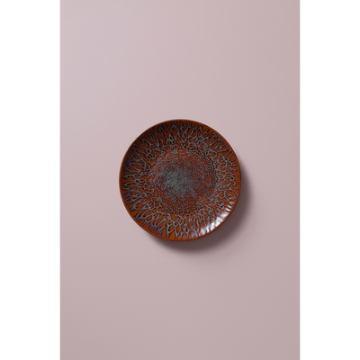 Plate coupe Palmer Magmatic 21 cm Brown Stoneware Stück(e) 1 stuk(s)