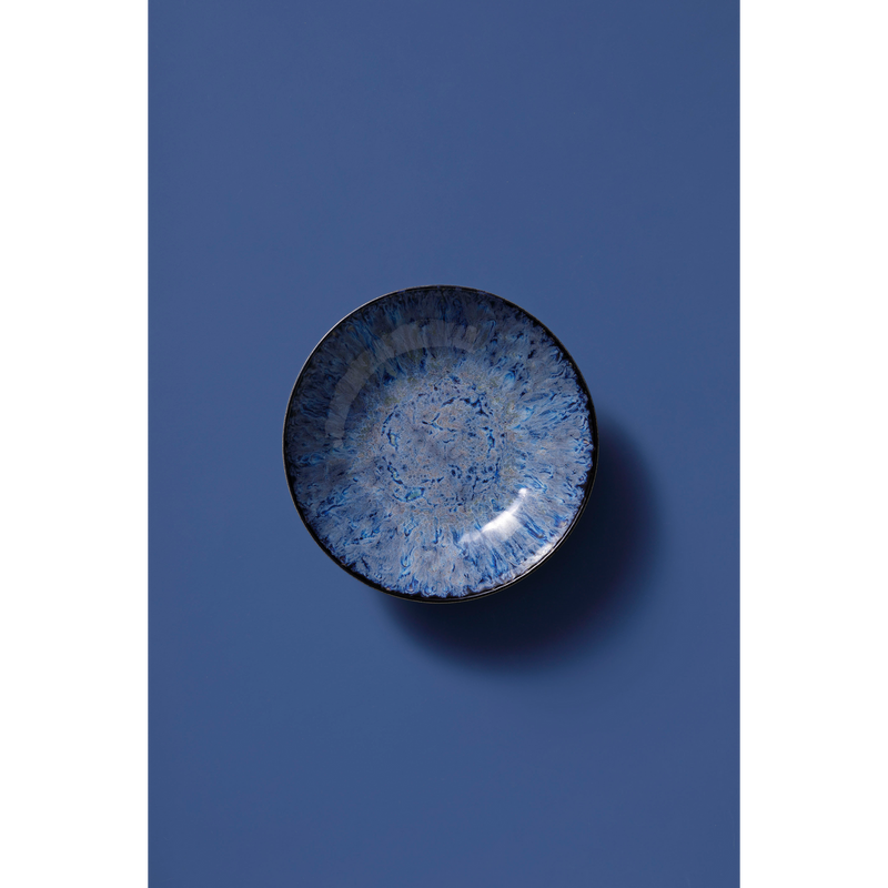Deep plate Palmer Lester 21 cm Blue Stoneware 1 piece(s)