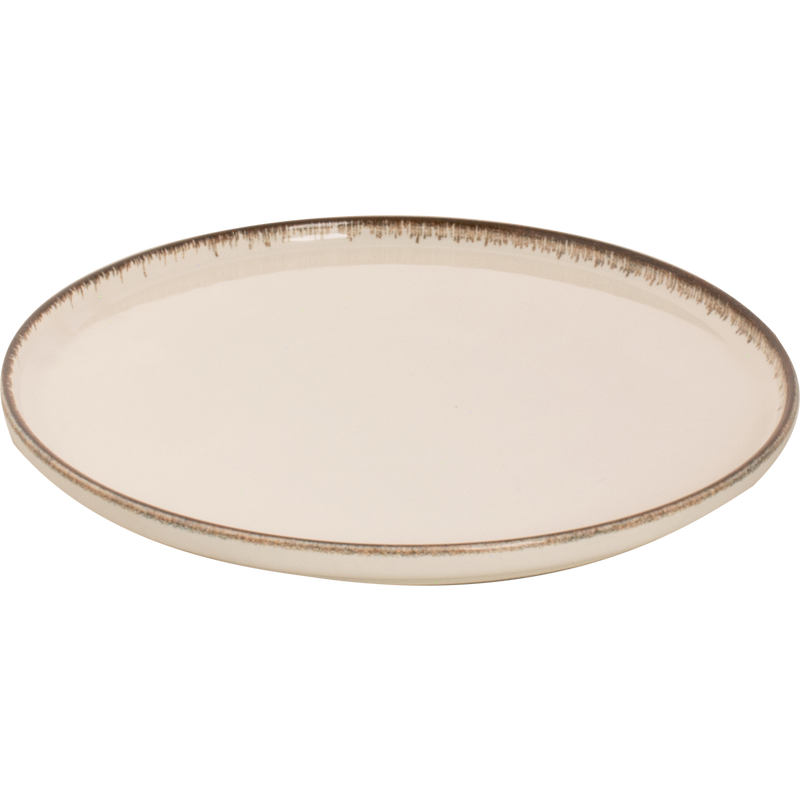 Porcelain Plate, 20 cm | Collection Cream Akoya | Maastricht, 1 piece