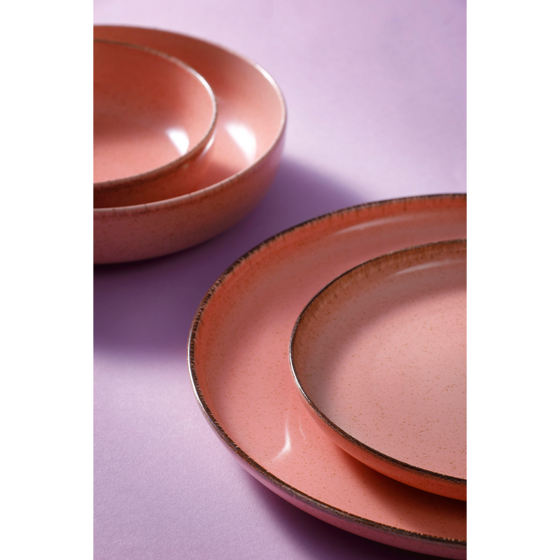 Bowl Palmer Antigo 15 cm 47 cl Pink Porcelain 1 stuk(s)