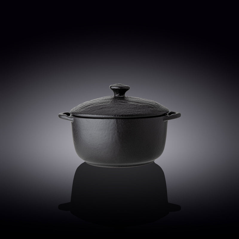 Pot With Lid 7" X 4.25" | 18 X 11 Cm 20 Fl Oz | 600 Ml