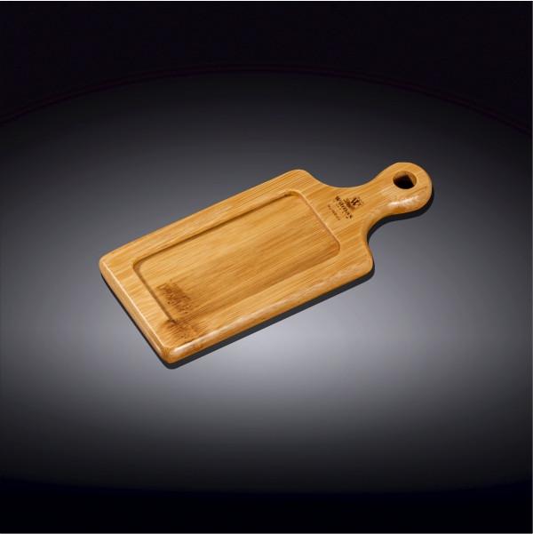 Natural Bamboo Tray 6.75" X 2.75" | 17 X 7 Cm WL-771002/A - NYStep