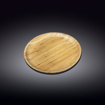 Natural Bamboo Plate 6" | 15 Cm WL-771030/A - NYStep