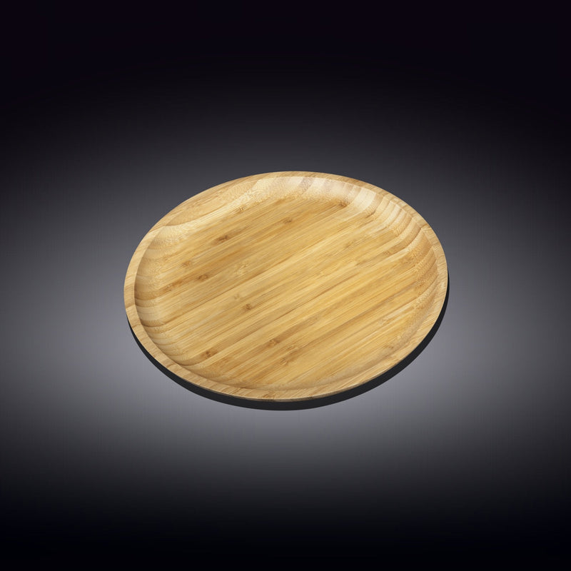 Natural Bamboo Plate 7" | 17.5 Cm WL-771031/A - NYStep
