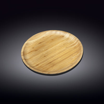 Natural Bamboo Plate 8" | 20.5 Cm WL-771032/A - NYStep