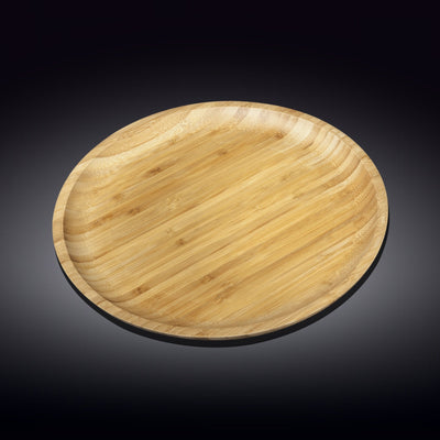 Natural Bamboo Platter 13" | 33 Cm WL-771037/A - NYStep