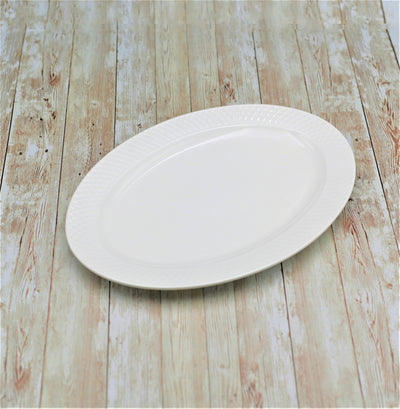 Fine Porcelain Oval Platter 14" X 10" | 35 X 25 Cm In Gift Box WL-880103/1C - NYStep