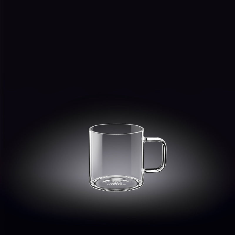 Thermo Glass Cup, High temperature and shock resistant 3 Oz | 80 Ml WL-888601/A - NYStep