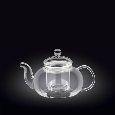 Thermo Glass Tea Pot 20 Fl Oz | 620 Ml WL-888812/A - NYStep
