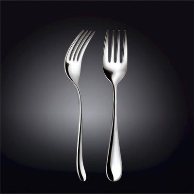 18/10 STAINLESS STEEL SERVING FORK 9" | 23 CM WHITE BOX PACKING WL-999111/A
