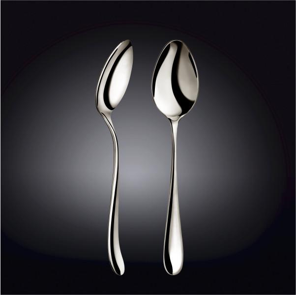 18/10 STAINLESS STEEL SERVING SPOON 9.25" | 23.5 CM WHITE BOX PACKING WL-999112/A