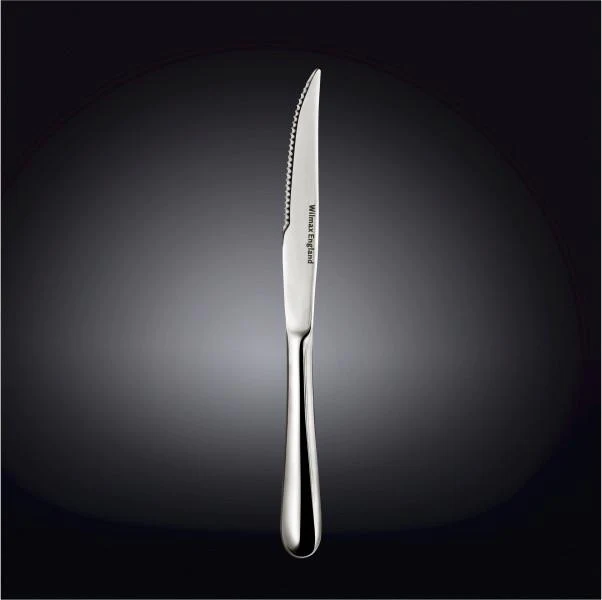 18/10 Stainless Steel Steak Knife  9.25" | 23.5 Cm White Box Packing WL-999115 / A - NYStep