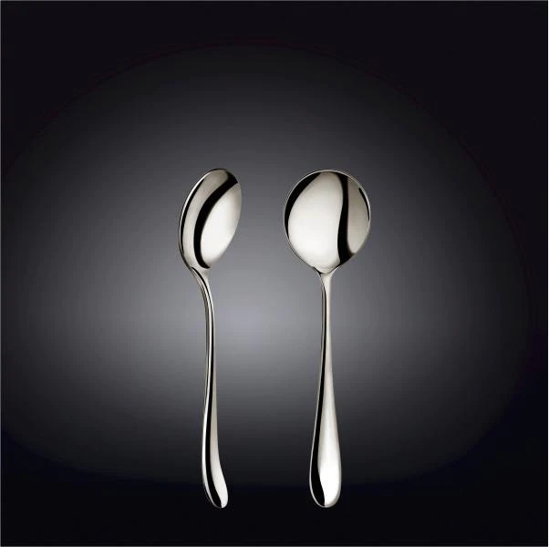18/10 Stainless Steel Soup Spoon 7" | 18 Cm White Box Packing WL-999120 / A - NYStep