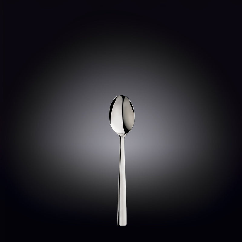 High Polish Stainless Steel Teaspoon (Cup) 6" | 15 Cm White Box Packing WL-999304/A