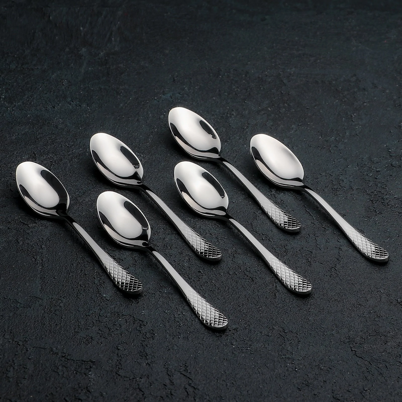 18/10 Stainless Steel Coffee Spoon 4.5" | 11.5 Cm White Box Packing WL-999105 / A - NYStep