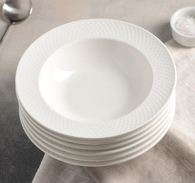 Fine Porcelain Deep Dinner Plate 9" | 22.5 Cm. WL-880102/A - NYStep