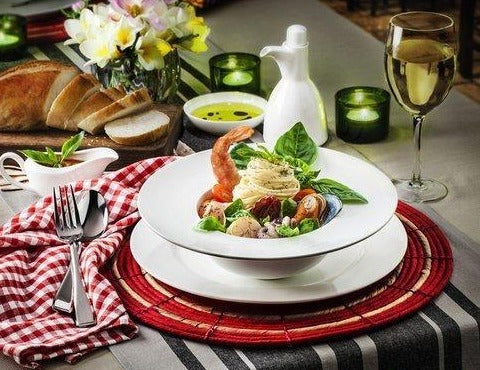 Fine Porcelain Deep Plate 11" | 28 Cm  27 Oz | 800 Ml WL-991219/A - NYStep