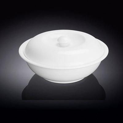 Fine Porcelain 10" | 26 Cm Bowl With Lid 57 Oz | 1700 Ml WL-992442/A - NYStep