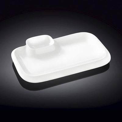 Fine Porcelain Rectangular Platter 10” X 6”| 25.5 X 15 Cm WL-992574/A - NYStep